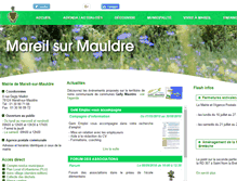 Tablet Screenshot of mareil-sur-mauldre.fr